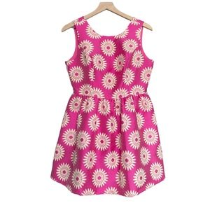 Ark & Co Pink Floral Sleeveless Dress Size L